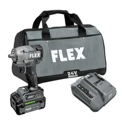 FLEX 24V Compact 3/8" Impact Wrench Kit FX1431A-1C