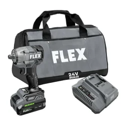 FLEX 24V Compact 1/2" Impact Wrench (Stacked) Kit FX1431-1F