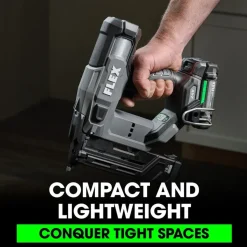 FLEX 24V 18GA 1/4" Narrow Crown Stapler 25Ah FX4511-1A