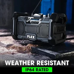 Flex 24V Jobsite Radio IP64 Bluetooth (Tool Only) FX5351-Z
