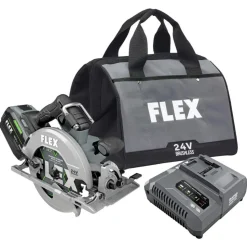 FLEX 24V Sidewinder 7-1/4" Circular Saw Kit (10.0Ah Stacked) FX2141-1J
