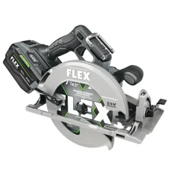 FLEX 24V Sidewinder 7-1/4" Circular Saw Kit (10.0Ah Stacked) FX2141-1J