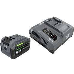 FLEX 24V Starter Kit - 6.0Ah Stacked Battery, 280W Rapid Charger FX0421-1H