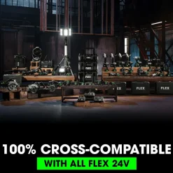 FLEX 24V Starter Kit - 6.0Ah Stacked Battery, 280W Rapid Charger FX0421-1H