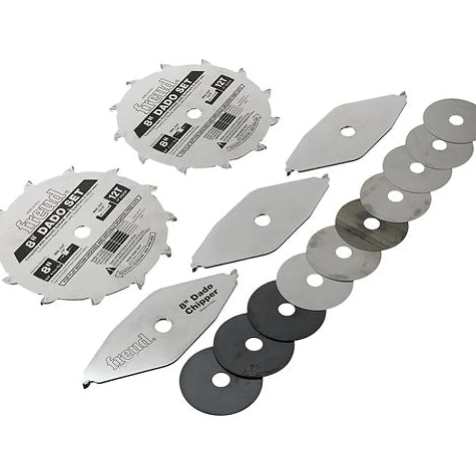 Freud 8" Pro Dado Set Blade Stack for 10" Table Saw SD208S