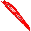 Freud Diablo 6" 8/10 TPI Bi-Metal Reciprocating Saw Blade for Thick Metal/Demolition (5-Pack) DS0608BFD5