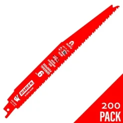 Freud Diablo 9" Demo Demon 8/14 TPI Reciprocating Saw Blade (200 Pack) DS0914BGP200