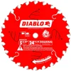 Freud Diablo 5-3/8" x 24 Tooth Framing Trim Saw Blade D0524X