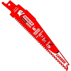 Freud Diablo Blades 6" Demo Demon Carbide General Purpose Recip (10-Pack) DS0609CGP10