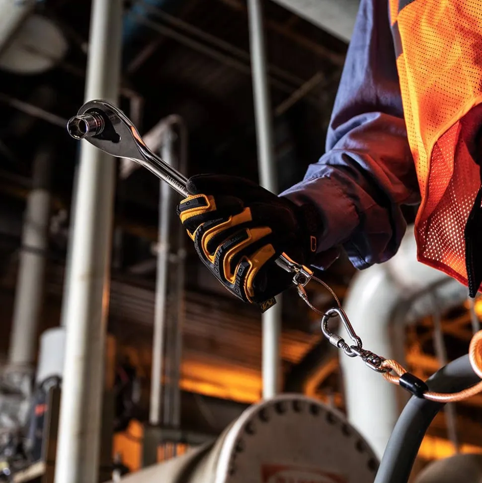 Gearwrench 3/8" Drive 90-Tooth 8" Quick Release Tether Ready Ratchet 81211TH