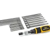 Gearwrench 20 Peace 1/4" Drive Torque Screwdriver Set 10-50" /lbs 89620CERT