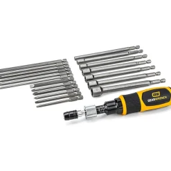 Gearwrench 20 Peace 1/4" Drive Torque Screwdriver Set 10-50" /lbs 89620CERT
