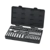GearWrench 68 Piece 1/4", 3/8" Drive 6 & 12 Point Standard & Deep SAE Metric Socket Set 83000