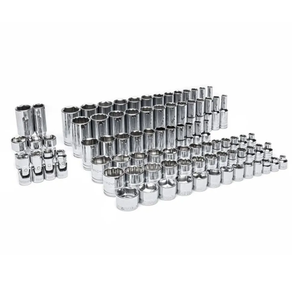 Gearwrench 85 Piece 3/8" Drive Master SAE Socket Set w/ Foam Storage Tray GWMSSKT38SAE