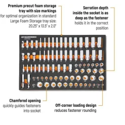 Gearwrench 85 Piece 3/8