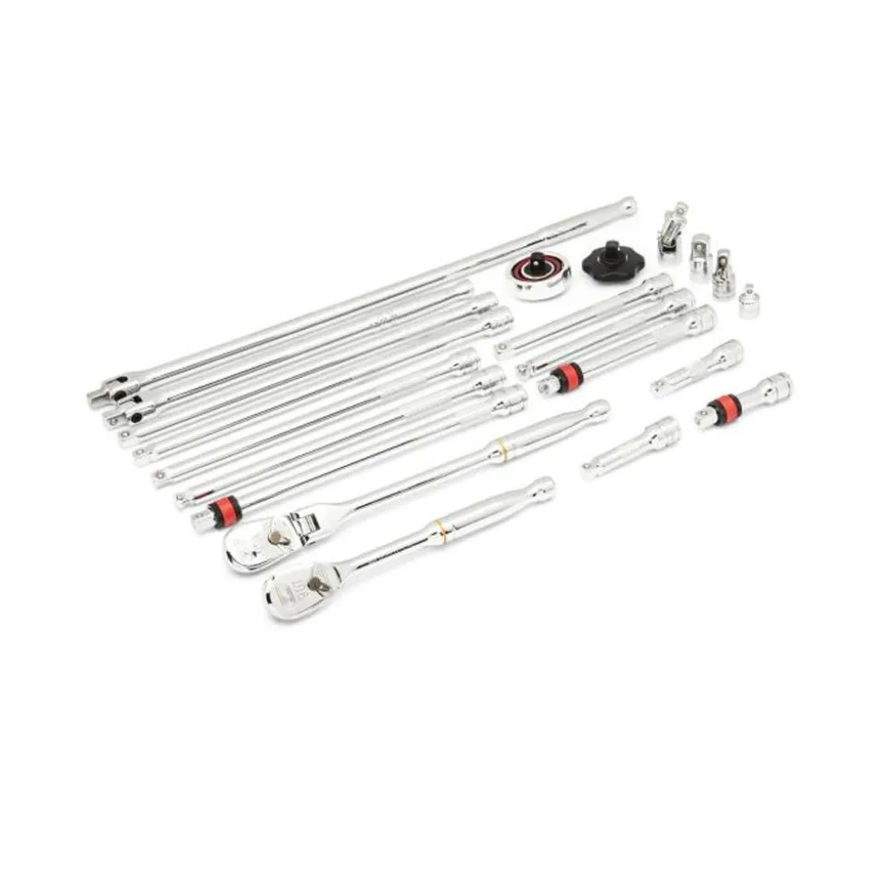 Gearwrench 21 Piece 3/8" 90-Tooth Ratchet & Drive Tool Set w/ Foam Storage Tray 86521