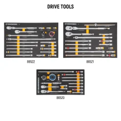 Gearwrench 791 Piece MEGAMOD Mechanics Tool Set w/ Premium Modular Foam Trays & Tool Storage MEGAMODPRO