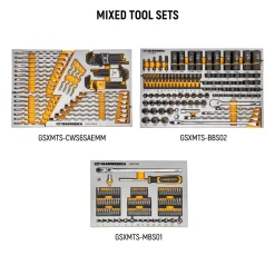 Gearwrench 1268 Piece MEGAMOD Mechanics Tool Set w/ Premium Modular Foam Trays & Tool Storage MEGAMOD1268