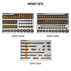 Gearwrench 1268 Piece MEGAMOD Mechanics Tool Set w/ Premium Modular Foam Trays & Tool Storage MEGAMOD1268