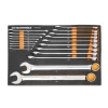 Gearwrench 19 Piece12 Point Long Pattern Combination SAE Wrench Set w/ Foam Storage Tray GWMSCWL12SAE