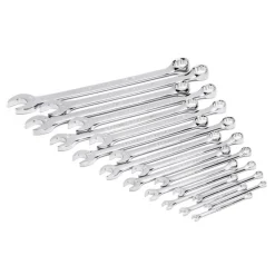 Gearwrench 19 Piece12 Point Long Pattern Combination SAE Wrench Set w/ Foam Storage Tray GWMSCWL12SAE