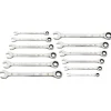 Gearwrench 12 Piece 90-Tooth 12 Point Metric Combination Ratcheting Wrench Set 86927