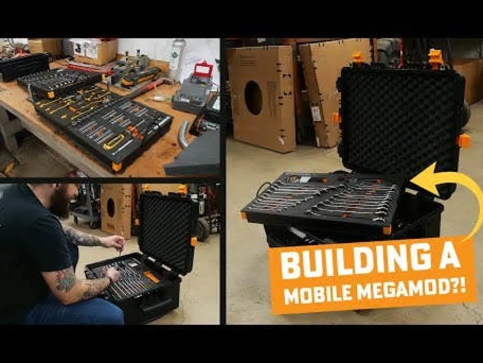 Gearwrench MEGAMOD Mobile Rolling Tool Case Heavy-Duty GWMP100