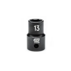 Gearwrench Tools 1/2" Drive 6 Point Standard Impact Metric Socket 13mm 84525N