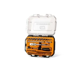 Gearwrench Tools 39 Piece 1/4" Drive MicroDriver Set with 120XP Locking Flex Head Ratchet and Stubby Sockets GWMBS39XPS