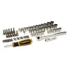 Gearwrench Tools 75 Piece 1/4" and 3/8" Drive 72-Tooth 6 Point SAE/MM Tool Set GW38CBMTS75