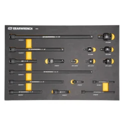 Gearwrench Tools 247 Piece MEGAMOD Mechanics Tool Set in Modular Foam Trays with Storage Unit MEGAMOD247