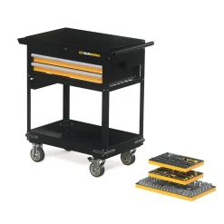 Gearwrench Tools 194 Piece MEGAMOD Mechanics Tool Set in Modular Foam Trays with Storage Unit MEGAMOD194