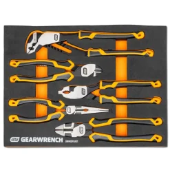 Gearwrench Tools 194 Piece MEGAMOD Mechanics Tool Set in Modular Foam Trays with Storage Unit MEGAMOD194