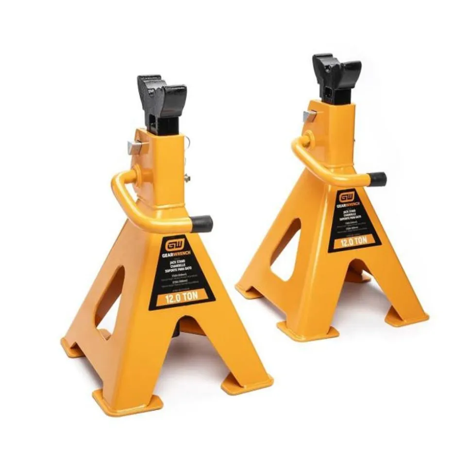 Gearwrench Tools 12 Ton Ratcheting Jack Stand - 2 Per Pack GWJS12T