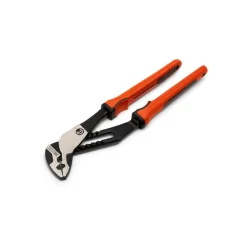 Gearwrench Tools 10" Z2 K9â„¢ Straight Jaw Tongue and Groove Plier with Dual Material Rawhide Handle RTZ210CGR