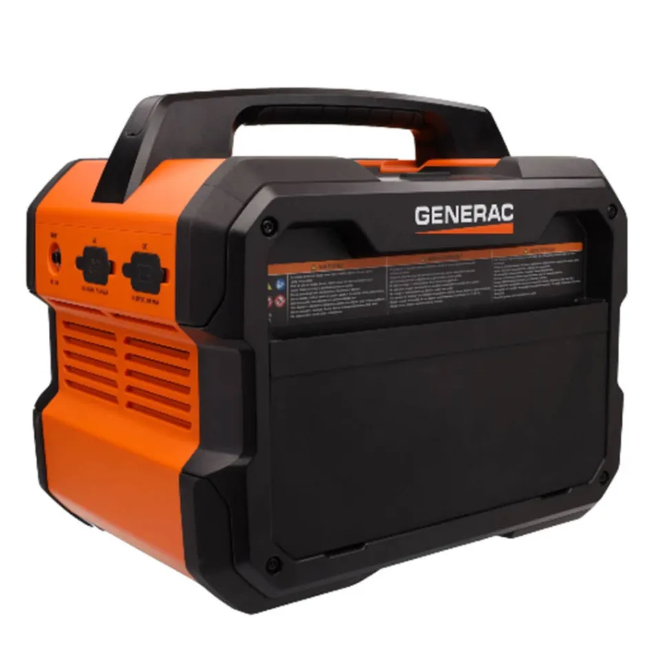 Generac GB1000 Portable Power Station 1600W/3200W Solar Generator 1086Wh Capacity GENG0080250
