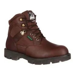 Georgia Boots Homeland Steel Toe Waterproof Work Boot - Brown