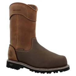 Georgia Boots Men's Brute Met Guard Composite Toe Waterproof Work Boot - Brown