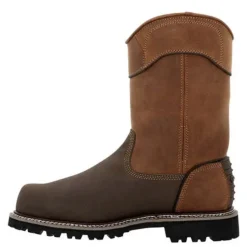 Georgia Boots Men's Brute Met Guard Composite Toe Waterproof Work Boot - Brown