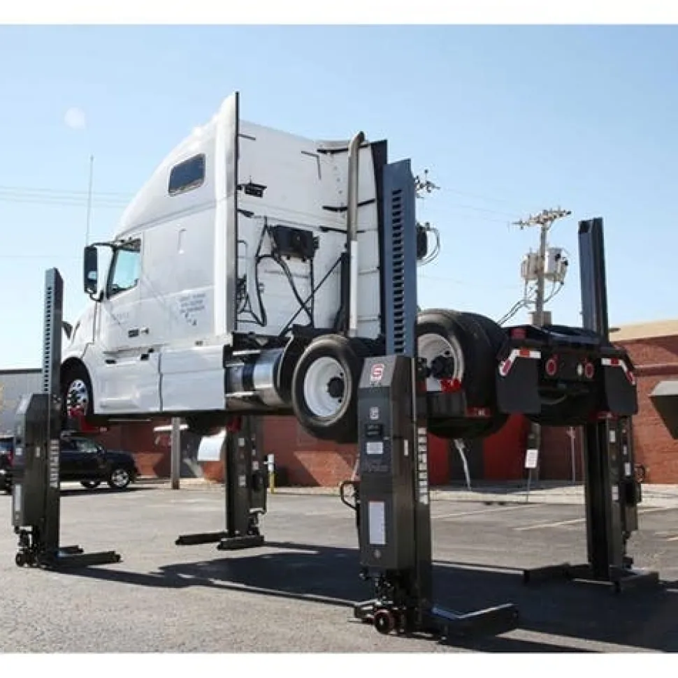 Gray Wireless Portable Lift System WPLS-190 19,000 lbs Per Post WPLS-190 (Priced Each, Used In Pairs)