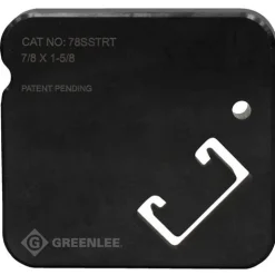 Greenlee 7/8" Single Strut Dies 78SSTRT