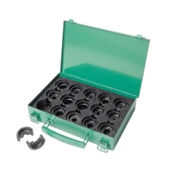 Greenlee Die Kit for 8AWG to 600 kcmil Copper Connectors K22S1GL