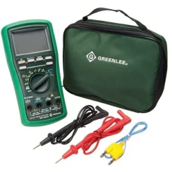 Greenlee Digital Multimeter Auto Ranging True RMS AC/DC Industrial - Calibrated DM-860A-C