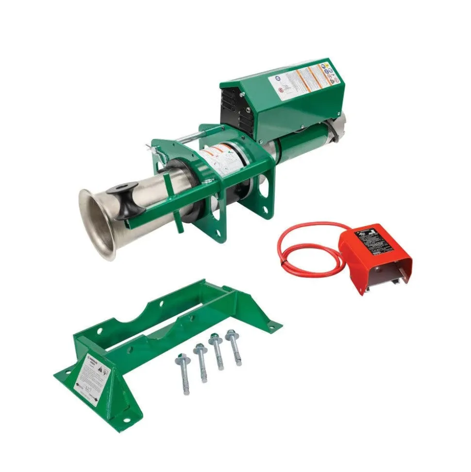 Greenlee 10k Tugger with Floor Mount GX10-F