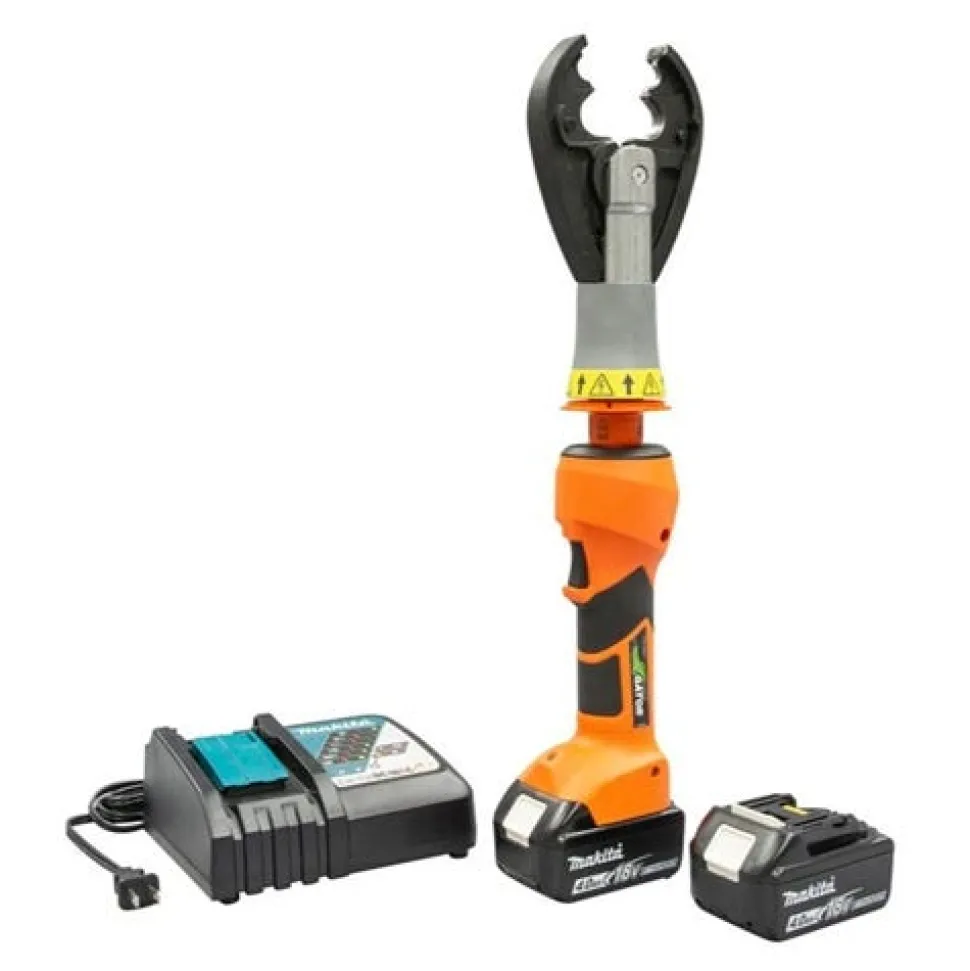 Greenlee 18V Gator 6 Ton Insulated Crimper w/ CJD30 Head Kit EK425VXDO11