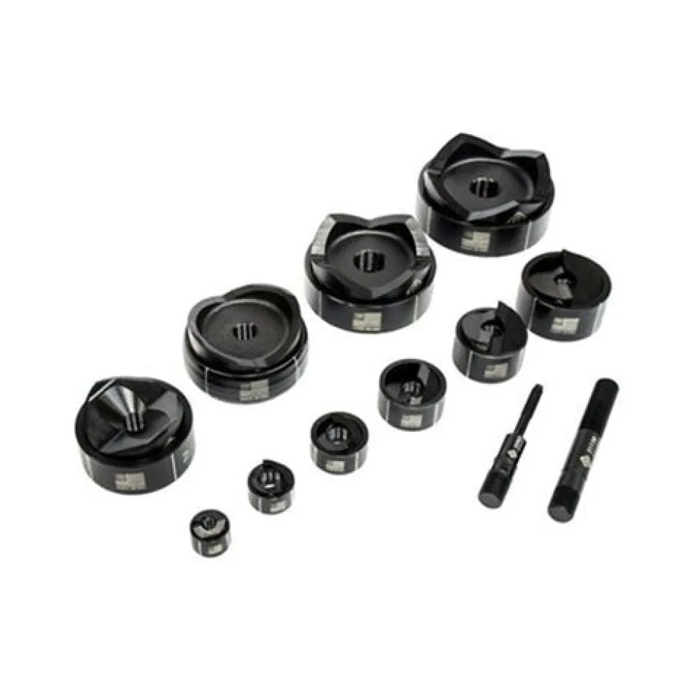 Greenlee 18V Gator Intelli-Punch 11 Ton Knockout Kit Slug-Buster 1/2" - 4" LS100X11SB4