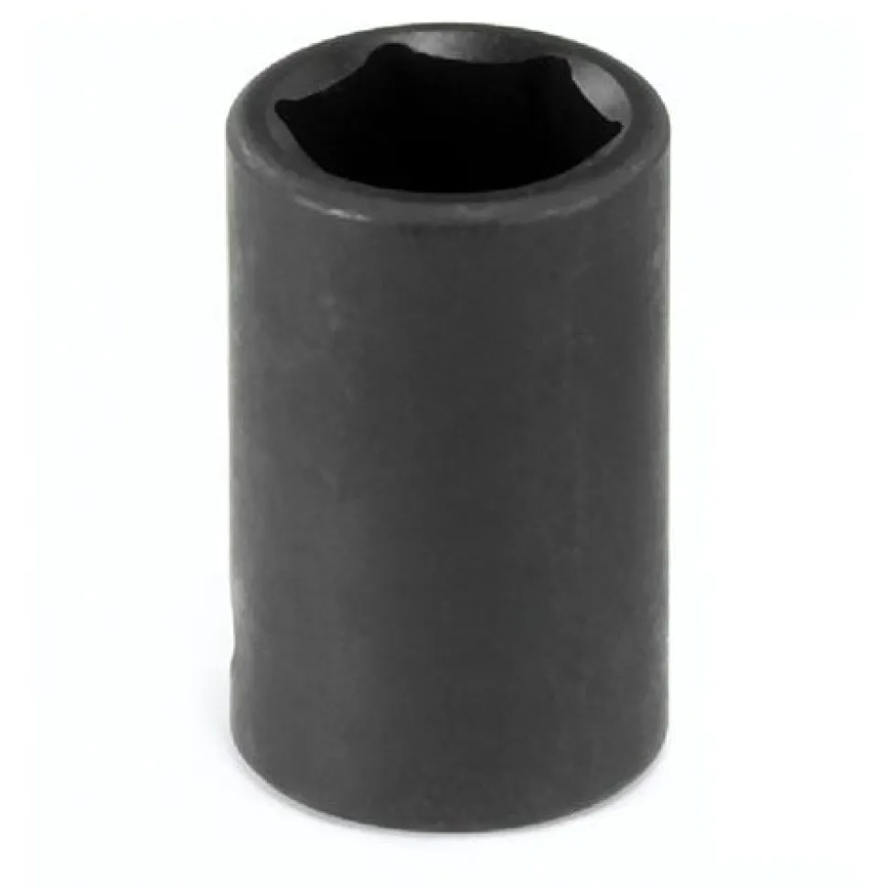 Grey Pneumatic 3/8" Drive x 7/16" Standard Length Impact 1014R