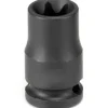 Grey Pneumatic 3/8" Drive x E11 Star Standard Impact Socket 1111ET