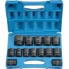 Grey Pneumatic 14 Piece 3/4" Drive Standard Impact Socket Set 8038