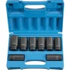 Grey Pneumatic 8 Piece 3/4" Drive 6-Point Deep Length Impact Socket Set (SAE) 8034D